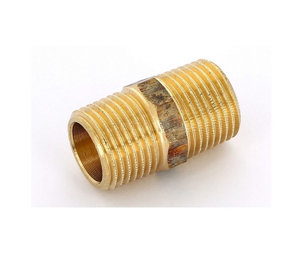 Ниппель латунный 1/2" Ниппель латунный 1/2"