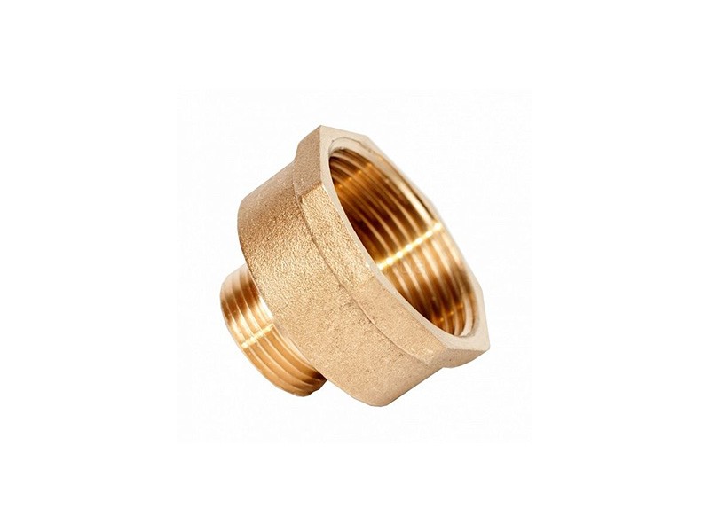 Переходник латунный 1 1/2"х1"ВН