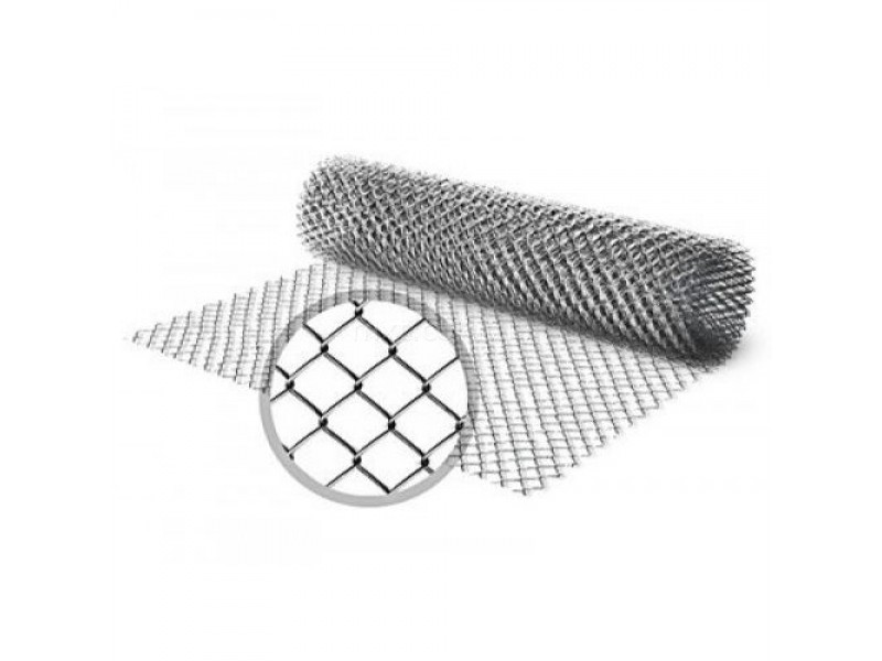 Сетка Рабица 1,5х10 м Ø1,6 мм (яч.35х35) цинк