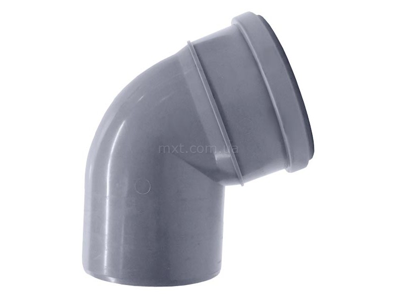Колено канализационное EuroPlast 110/67