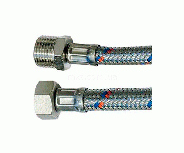 Шланг 1/2" нержавеющий 100 см Н/В 