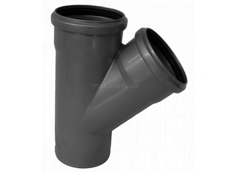 Тройник канализационный Europlast 110х110х45°